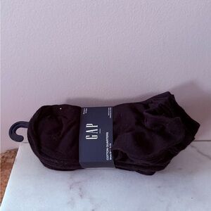 GAP Black Cotton Casual Socks 10 pairs